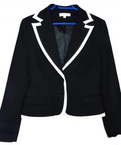 Veste-Couleur Noire-Marque 1 2 3-Qualité 100%Polyester-Pour Femme-Taille De 40 à 44-Style Tendance-Ref:DEC12011