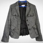 Veste-Manteau-Couleur Taupe-Marque MNG-Qualité Acétate-Pour Femme-Taille De 36 à 38-Style Tendance-Ref:DEC12015