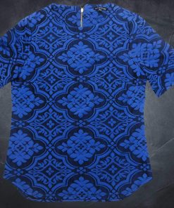 Pull-Couleur Bleue-Marque WAREHOUSE-Qualité Polyester-Pour Femme-Taille 36-Style Moderne-Ref:DEC202113004