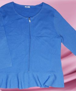 Pull-Couleur Bleue-Marque GERRY WEBER-Qualité VIscose-Pour Femme-Taille De 40 à 44-Style Simple-Ref:DEC202113019