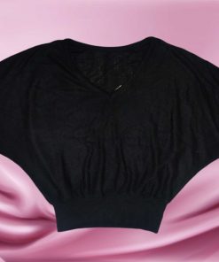 Pull-Couleur Noire-Marque DELTON-Qualité Polyester-Pour Femme-Taille De 36 à 38-Style Moderne-Ref:DEC202113021