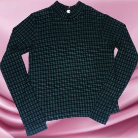 Pull-Couleur Noire et Verte-Marque PRIMARK-Qualité VIscose et Polyester-Pour Femme-Taille De 34 à 36-Style Boulot-Ref:DEC202113026