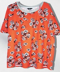 Pull-Couleur Saumon-Marque F&F-Qualité 100%Polyester-Pour Femme-Taille 46-Style Simple-Ref:DEC202119012
