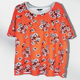 Pull-Couleur Saumon-Marque F&F-Qualité 100%Polyester-Pour Femme-Taille 46-Style Simple-Ref:DEC202119012