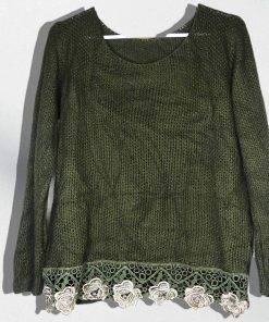 Pull-Couleur Taupe-Marque AUTRES-Qualité 100%Acrylique-Pour Femme-Taille de 38 à 42-Style Tapis-Ref:DEC202119016