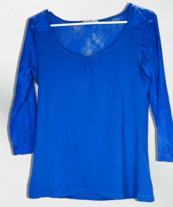Pull-Couleur Bleue-Marque LOLA&LIZA-Qualité 100%Coton-Pour Femme-Taille M // 42-Style Boulot-Ref:DEC202119017