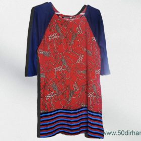 Robe-Couleur Multicolore-Marque STRADIVARIUS-Qualité Coton-Pour Femme-Taille XS // M-Style Africa-Ref:DEC202119032