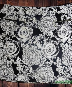 Jupe-Couleur Blanche Noire-Marque AUTRES-Qualité Coton-Pour Femme-Taille 34 // XS-Style Boulot-Ref:DEC202119035