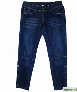 Pantalon En Jean-Couleur Bleue-Marque MNG-Qualité 100%Coton-Pour Femme-Taille 36 // 38-Style Tendance-Ref:DEC270019