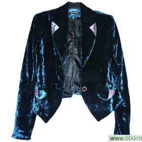 Veste-Couleur Verte-Marque MODA JODE-Qualité 100%Polyester-Pour Femme-Taille 36 // 38-Style Soirée-Ref:DEC270021