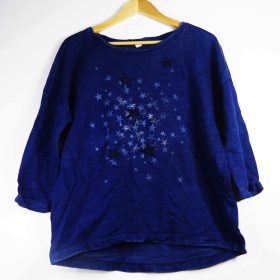 Pull-Couleur Bleue Sombre-Marque ESPRIT ESSENTIALS-Qualité 100%Coton-Pour Homme-Taille M-Style Hiver-Ref:1050087