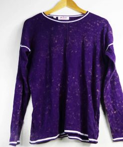 Pull-Couleur Violette-Marque JOHN BANER-Qualité Coton-Pour Homme et Femme-Taille 38 // 40-Style Stay Home-Ref:1050133