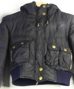 Mini-Jacket-Couleur Noire-Marque LOVE TRFXX-Qualité 100%Nylon-Pour Femme-Taille S-Style Hiver-Ref:1050387