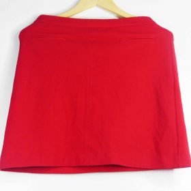 Mini-Jupe-Couleur Rouge-Marque MNG-Qualité Coton-Pour Femme-Taille S-Style Sortie-Ref:1050399