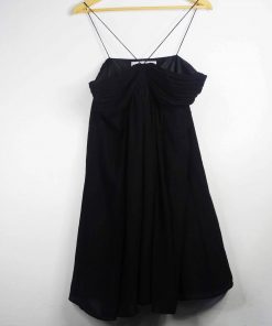 Robe-Couleur Noire-Marque ZARA-Qualité 100%Polyester-Pour Femme-Taille L-Style Sortie-Ref:1050411