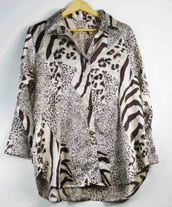 Chemise-Couleur Belge-Marque AUTRES-Qualité Coton-Pour Homme et Femme-Taille De 40 à 46-Style Large-Ref:1050455