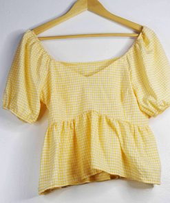 Mini-Hot-Couleur Jaune-Marque AUTRES-Qualité Coton-Pour Femme-Taille De 36 à 40-Style Vintage-Ref:1050471