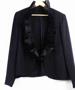 Veste-Couleur Noire-Marque 3JOLIE-Qualité Coton-Pour Femme-Taille De 36 à 40-Style Unique-Ref:1050531