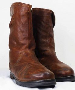 Chaussure-Couleur Café-Marque DONNA CAROLINA-Qualité  Synthétique-Pour Femme-Taille 39-Style Bottes plates-Ref:1050681