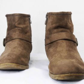 Chaussure-Couleur Belge-Marque MODA GY-Qualité  Synthétique-Pour Femme-Taille 39-Style Bottines Plates-Ref:1050685