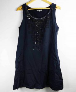 Robe-Couleur Bleue Sombre-Marque KOOKAI-Qualité 100%Coton-Pour Femme-Taille 40-Style Sortie-Ref:1050805