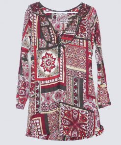 Chemise-Couleur Multicolore-Marque BERSHKA-Qualité Coton-Pour Femme-Taille M-Style Normal-Ref:S003