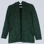 Veste-Couleur Verte-Marque MENGLU-Qualité Coton-Pour Femme-Taille 38-Style Tendance-Ref:S014