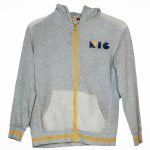 Pullover-Couleur Grise-Marque KIABI-Qualité Coton-Pour Enfant-Taille 26-Style Tendance-Ref:S045