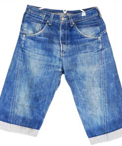 Short En Jean-Couleur Bleue-Marque LEVIS-Qualité Coton-Pour Homme-Taille 36-38-Style Stay Home-Ref:S063