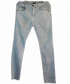Pantalon En Jean-Couleur Belge-Marque ZARA-Qualité Coton-Pour Enfant-Taille 13-14 ans-Style École-Ref:S070