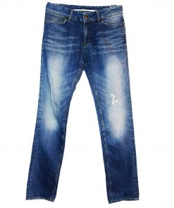Pantalon En Jean-Couleur Bleue-Marque ONLY-Qualité Coton-Pour Homme-Taille 39-40-Style Promenade-Ref:S071