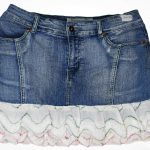 Mini-Jupe En Jean-Couleur Bleue-Marque SWALLOW-Qualité Coton-Pour Femme-Taille 42-Style Soirée-Ref:S091