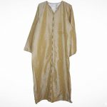 Caftan-Couleur Belge-Marque AUTRES-Qualité Mélange de Matières-Pour Femme-Taille 44-46-Style Tradition-Ref:S104