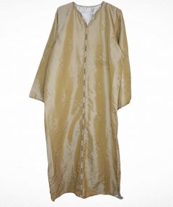 Caftan-Couleur Belge-Marque AUTRES-Qualité Mélange de Matières-Pour Femme-Taille 44-46-Style Tradition-Ref:S104
