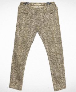 Pantalon En Jean-Couleur Serpent-Marque MISS SWAN-Qualité Coton-Pour Femme-Taille 40-Style Étudiante-Ref:000048