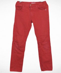 Pantalon En Jean-Couleur Rouge-Marque GÉMO-Qualité 100%Coton-Pour Hommes & Femmes-Taille 12 ans-Style Moderne-Ref:000042