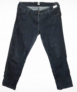 Pantalon En Jean-Couleur Noire-Marque SFERA-Qualité Coton-Pour Femme-Taille 44-Style Tendance-Ref:000056