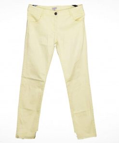 Pantalon En Jean-Couleur Jaune-Marque TEX KIDS-Qualité Coton-Pour Enfant-Taille S-Style Long-Ref:000011