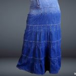 Jupe En Jean-Couleur Bleue-Marque VERO MODA-Qualité 100%Coton-Pour Femme-Taille 42-Style Tendance-Ref:000014