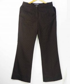 Pantalon-Couleur Taupe-Marque MANGO SUIT-Qualité Polyester-Pour Femme-Taille 38-Style Vintage-Ref:1060074