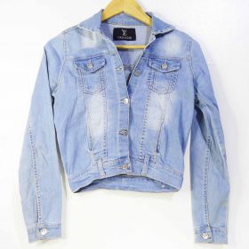 Jacket En Jean-Couleur Bleue-Marque LOUIS VUITTON-Qualité 100%Coton-Pour Enfant-Taille 8ans-Style Sortie-Ref:1060205