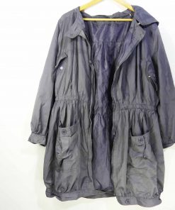 Manteau-Couleur Grise-Marque AUTRES-Qualité Polyester-Pour Femme-Taille 40-Style Hiver-Ref:1060254