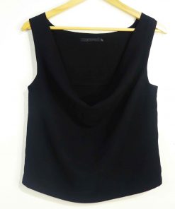 Débardeur -Couleur Noire-Marque VESTALE-Qualité Coton-Pour Femme-Taille 38-Style Travail et Sortie-Ref:1060471