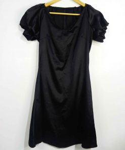 Robe-Couleur Noire-Marque AUTRES-Qualité 100%Polyester-Pour Femme-Taille 38,39,40-Style Satin-Ref:1060523