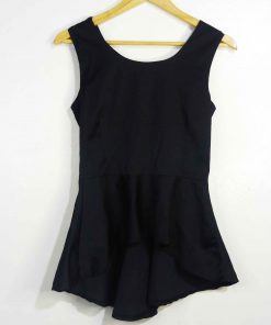 Débardeur-Robe-Couleur Noire-Marque H&M-Qualité 100%Polyester-Pour Femme-Taille 36,37,38-Style Travail et Sortie-Ref:1060535