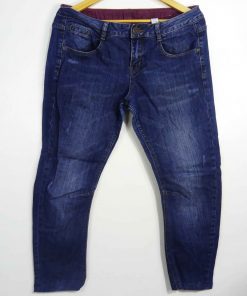 Pantalon En Jean-Couleur Bleue-Marque S.OLIVER-Qualité Coton-Pour Femme-Taille 36,37,38-Style Simple-Ref:1060559