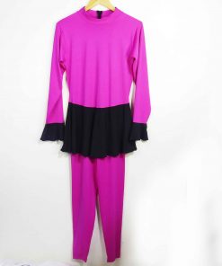 Combinaison-Couleur Rose et Noire-Marque AUTRES-Qualité Polyamide-Pour Femme-Taille M,L,XL-Style Plage ou Dance-Ref:1060611