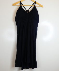 Robe-Couleur Noire-Marque CRISTIAN LAY-Qualité Nylon-Pour Femme-Taille M,L,XL-Style Soirée-Ref:1060709