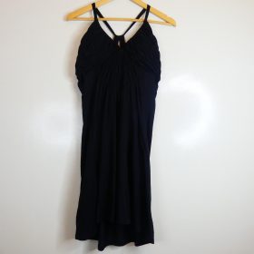 Robe-Couleur Noire-Marque CRISTIAN LAY-Qualité Nylon-Pour Femme-Taille M,L,XL-Style Soirée-Ref:1060709