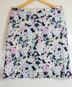 Jupe-Couleur Fleurie-Marque NEW LOOK-Qualité 100%Coton-Pour Femme-Taille 42-Style Été-Ref:1060733